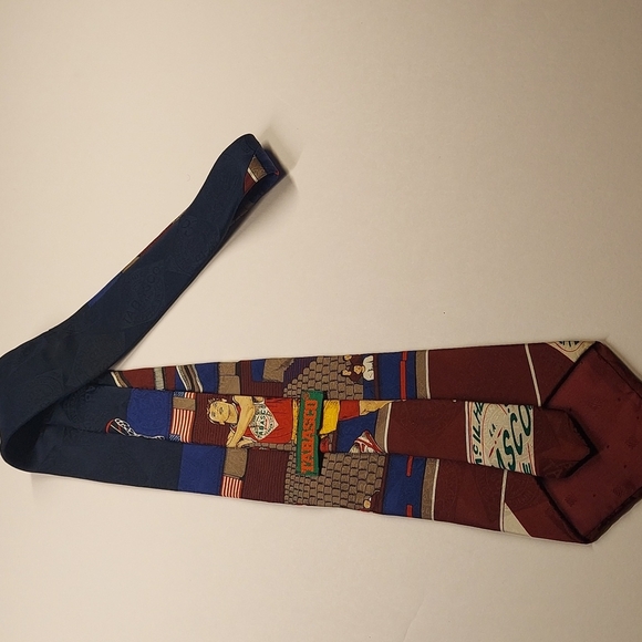 01 Basketball Tabasco Neck Tie - Picture 5 of 7